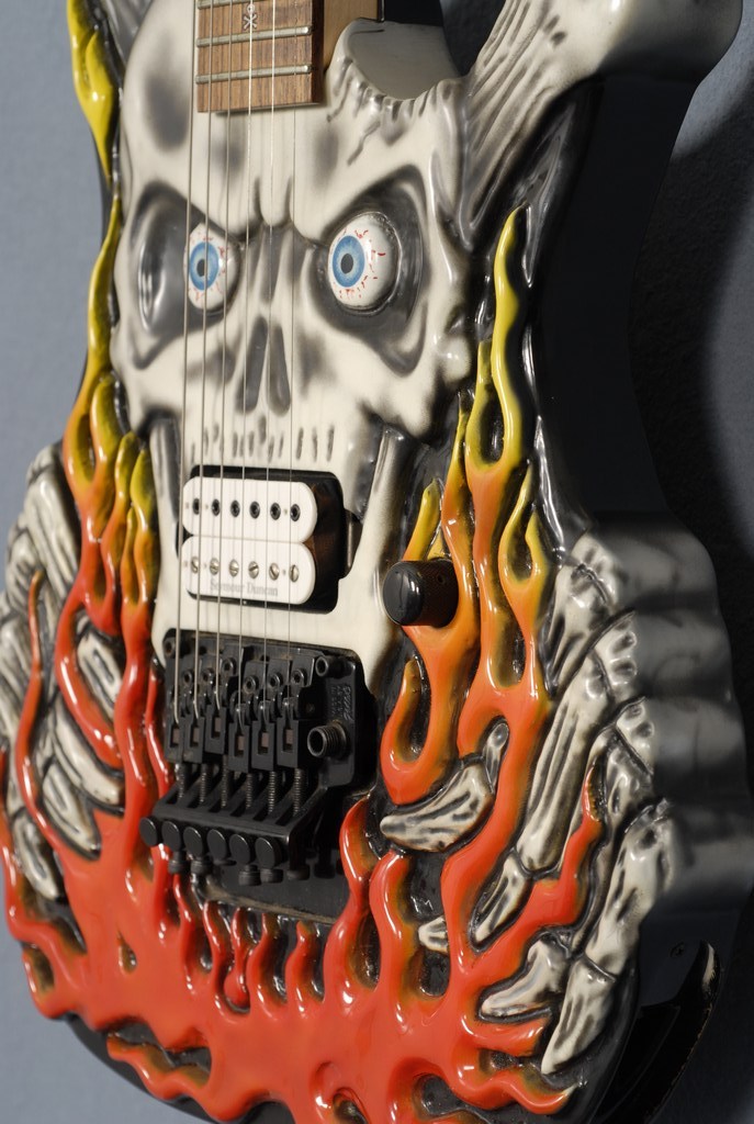 Limited Edition ESP George Lynch Vertical Skull Custom Shop Signature 